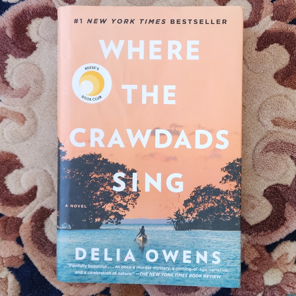Where the Crawdads Sing hardcover book